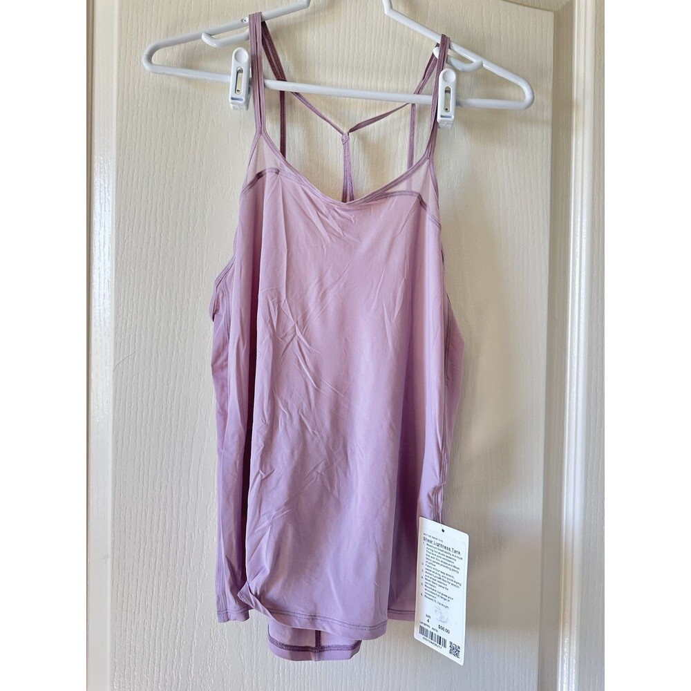 NWT Lululemon Shear Lightness Tank Antoinette Size 4